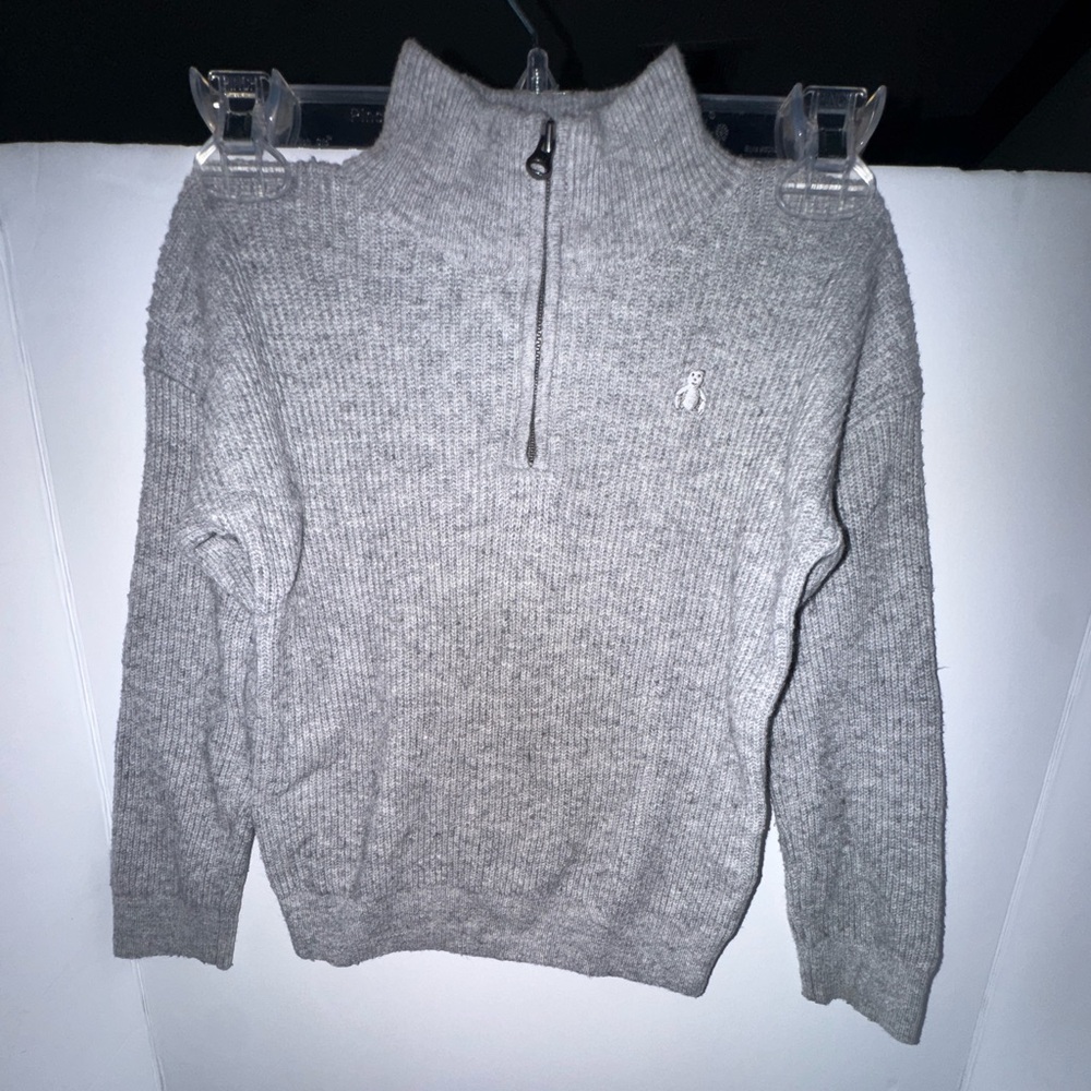 Gap Gray Half-Zip Sweater Size 5 years